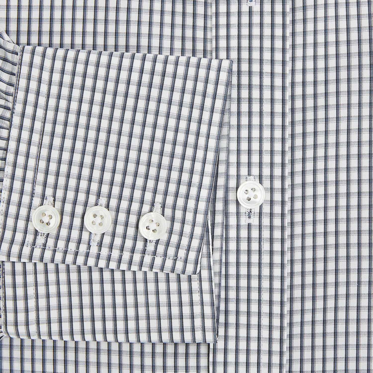 Grey Double Graph Mayfair Shirt