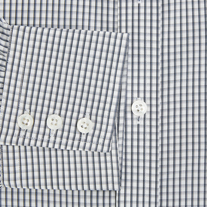 Grey Double Graph Mayfair Shirt Image 3