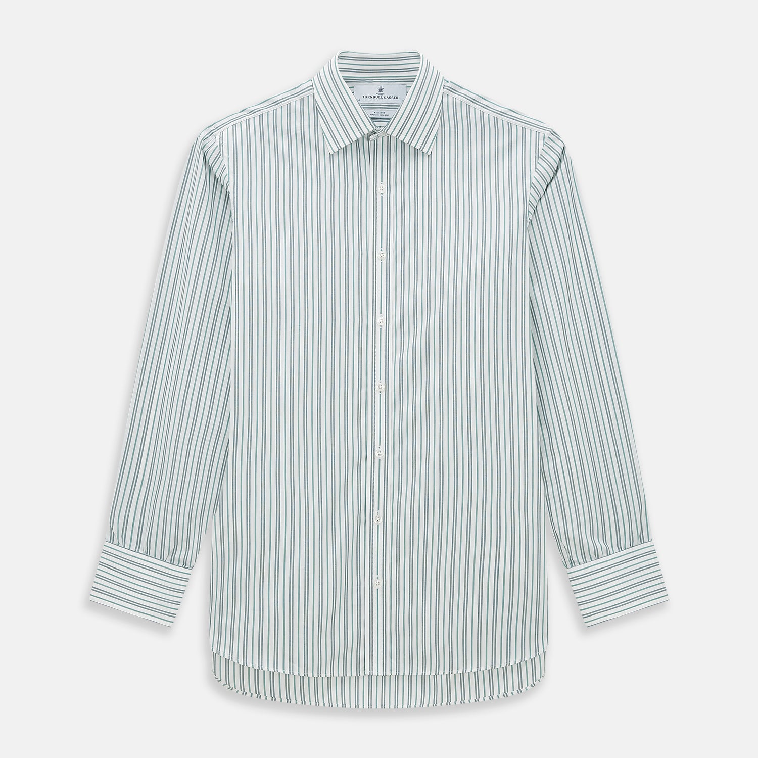 Forest Green Multi Stripe Mayfair Shirt