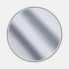 View 1 of product A close-up of BESPOKE FABRIC 1192 04 by Turnbull & Asser, light grey or white with subtle diagonal texture, ideal for custom shirts, displayed in a circular frame on a plain white background.