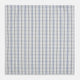 Blue and Navy Multi Check Hand-Rolled Handkerchief