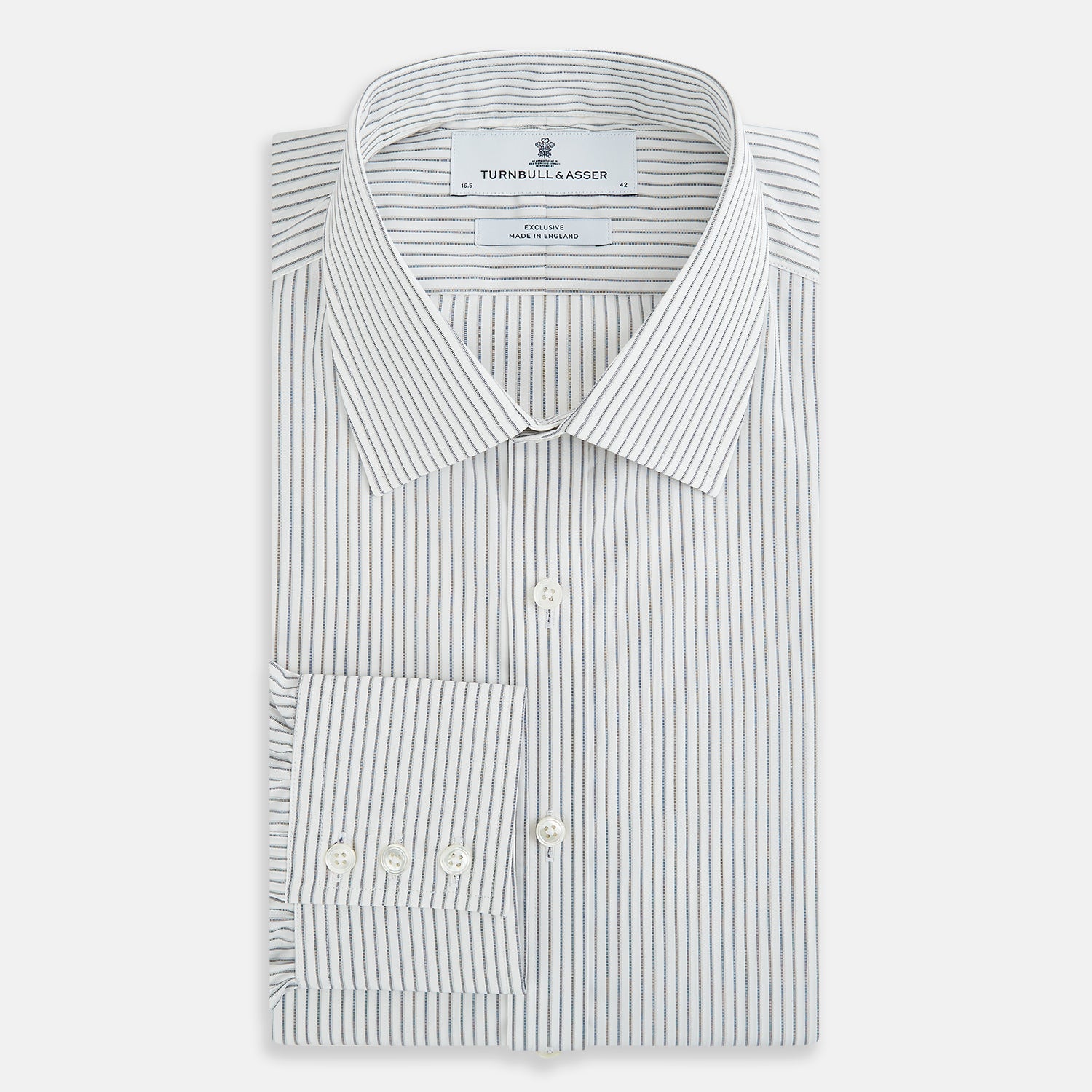 Navy Music Stripe Mayfair Shirt