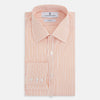 Orange Ticking Stripe Mayfair Shirt