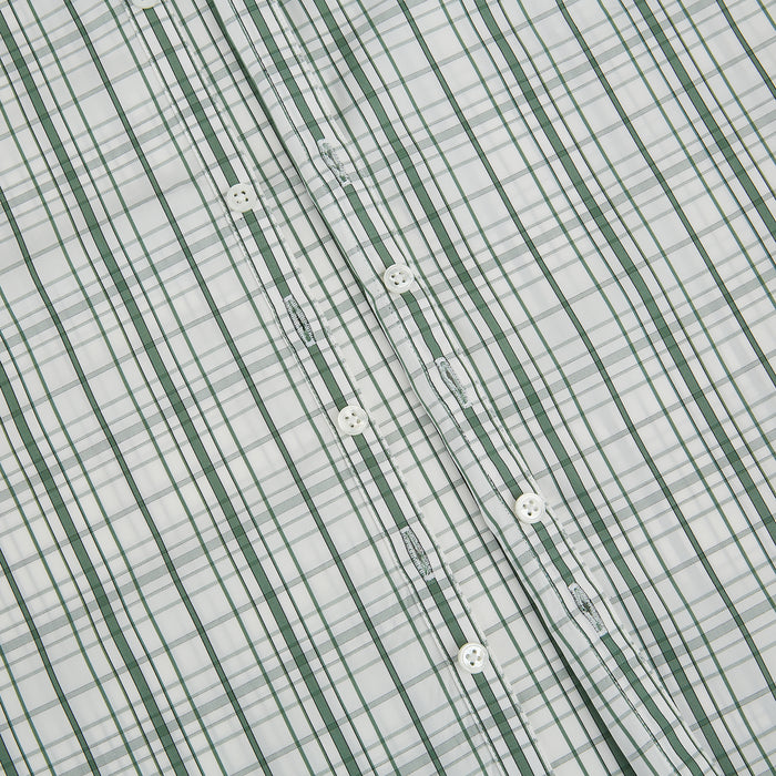 Sage Green Plaid Check Westminster Shirt Image 6