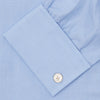 Light Blue End-on-End Shirt with T&A Collar and Double Cuffs