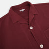 Burgundy Silk Pyjama Set