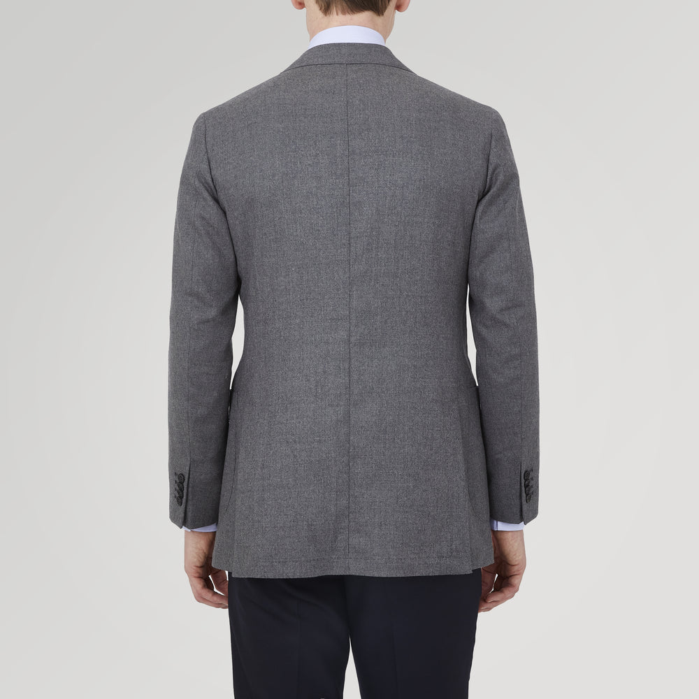 Grey Merino Wool Jacket