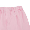 View 2 of product Turnbull & Asser Pink Gingham Cotton Boxer Shorts, featuring an elastic waistband, are displayed flat on a white background.