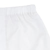 White Herringbone Sea Island Quality Cotton Boxer Shorts
