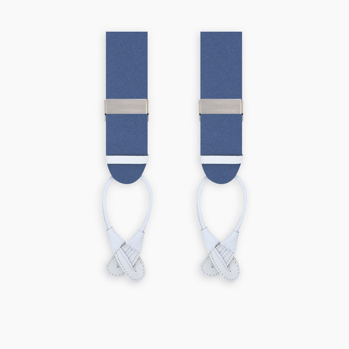 Blue Adjustable Felt Braces Image 1