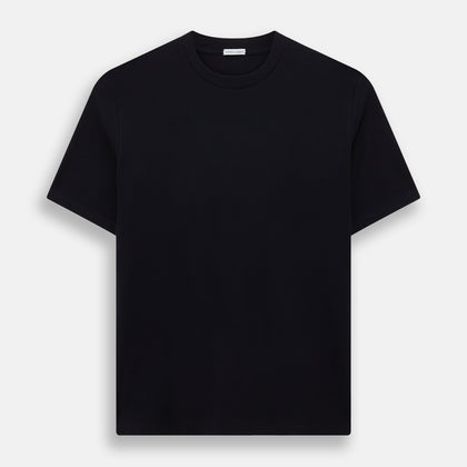 Navy Short-sleeve Pyjama T-Shirt