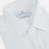 White Sea Island Quality Cotton Shirt with T&A Collar and 3-Button Cuffs