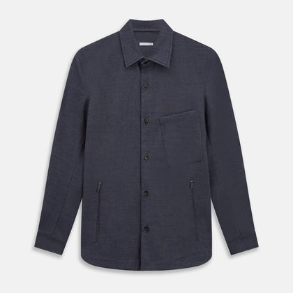 Navy Hampstead Overshirt