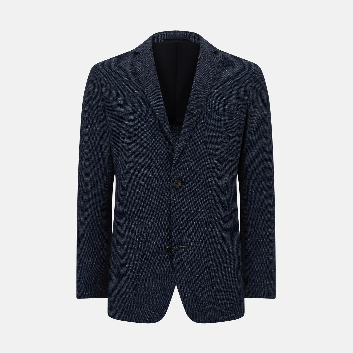 Image 1 of product Navy Linen Blend Cambridge blazer