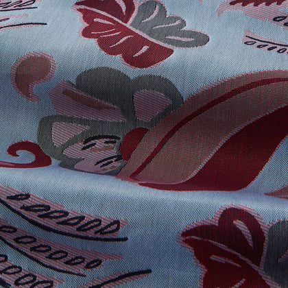 Blue Paisley Pattern Cotton Arnold Gown Image 1