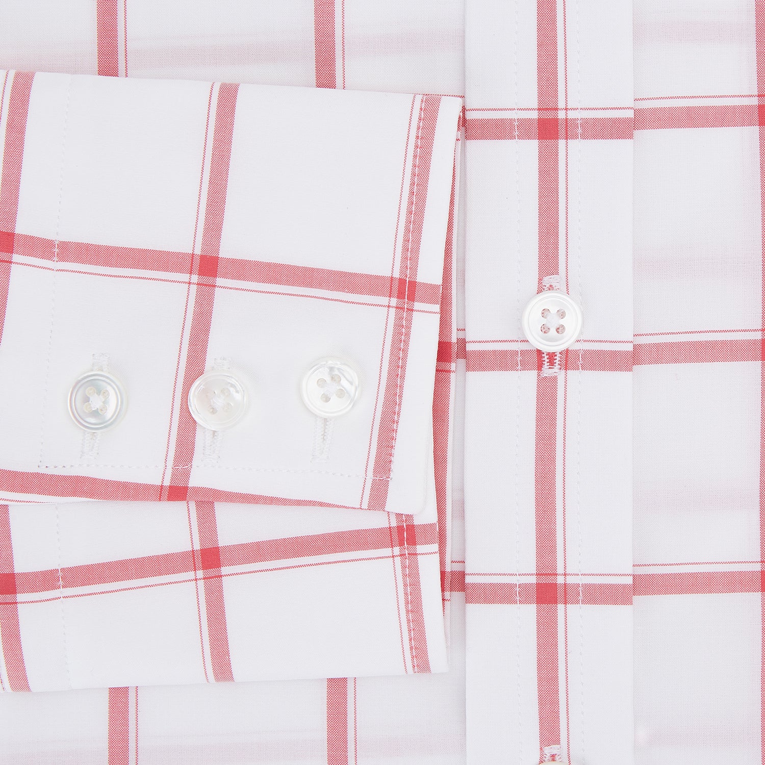 Image 4 of product Coral Grid Check Mayfair Shirt