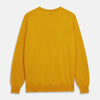 Gold Glenn Cashmere Crew Neck Jumper