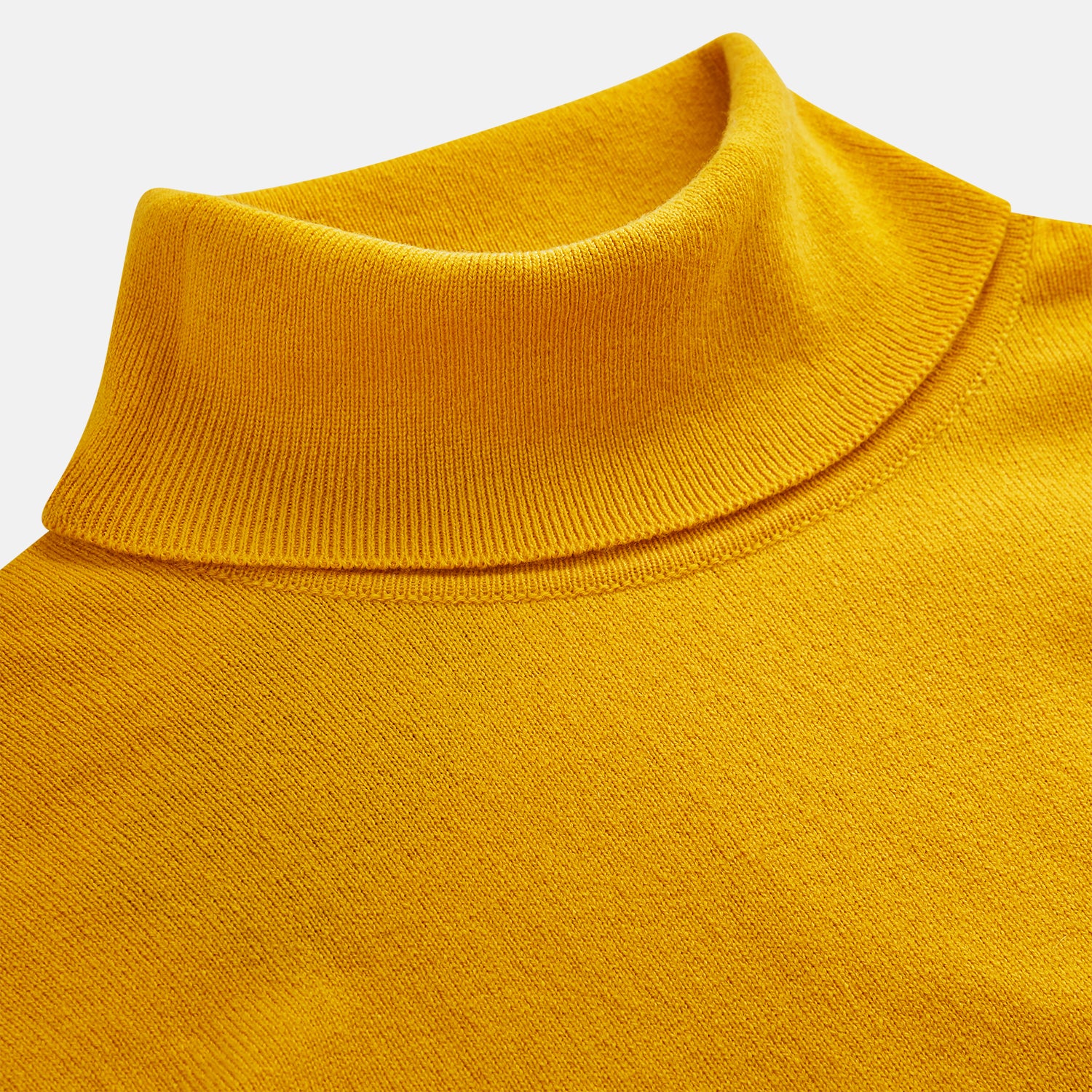 Image 3 of product Gold Aubrey Cashmere Roll Neck Jumper