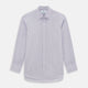 Purple Micro Check Mayfair Shirt