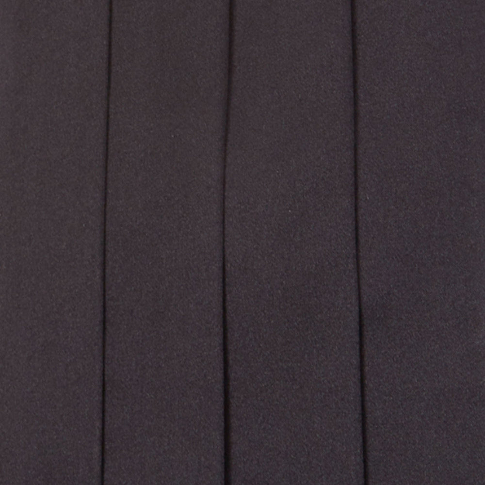 Black Satin Cummerbund