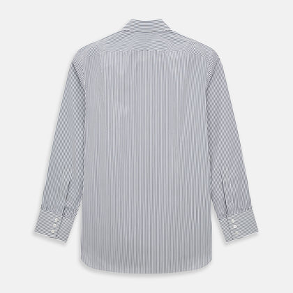 Grey Multi Stripe Mayfair Shirt Image 2