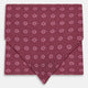 Burgundy Medallion Silk Cravat