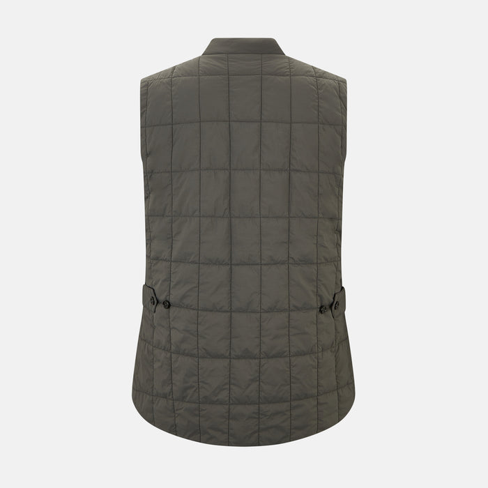 Shadow Grey Quilted Gilet Image 2