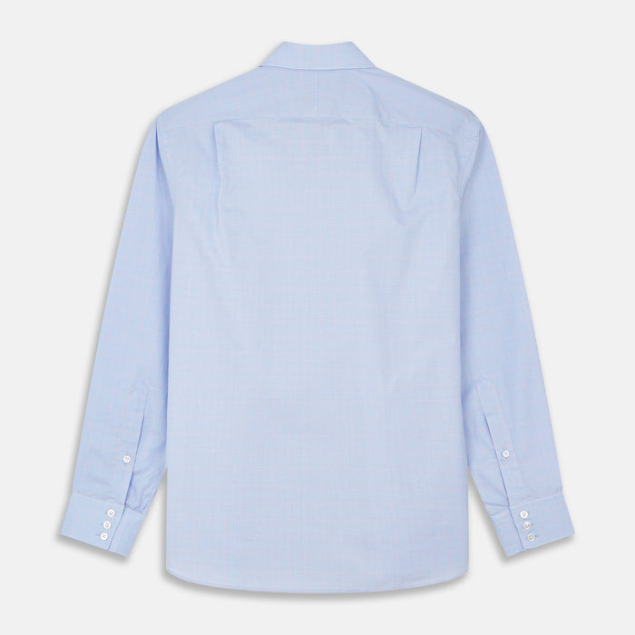 Blue and Red Prince of Wales Check Mayfair Shirt Image 2