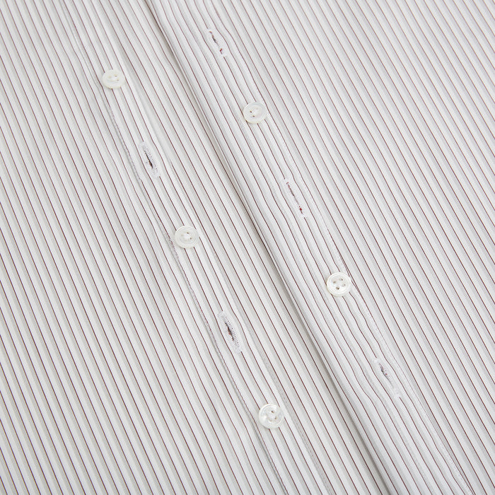 Coffee and Grey Shadow Pinstripe Westminster Shirt Image 6