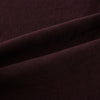View 6 of product The Burgundy Kingston Corduroy Caban Jacket by Turnbull & Asser features black buttons, a notched collar, and front pockets. Crafted from premium cotton, it is shown on a plain white background.