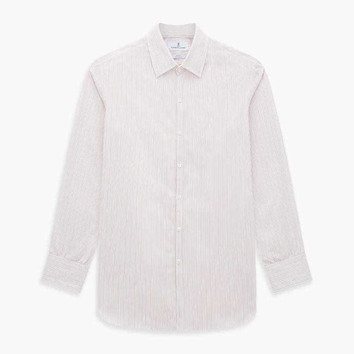 Red Hairline Stripe Westminster Shirt Image 8
