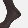 Sage Silk Long Socks