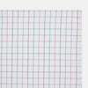 View 2 of product The Turnbull & Asser Hand Rolled Pink and Green Grid Check Handkerchief is a refined accessory, featuring a pink and green grid pattern—perfect for subtly enhancing any gentleman’s outfit.