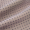 Navy and Lilac Micro Dot Silk Cravat