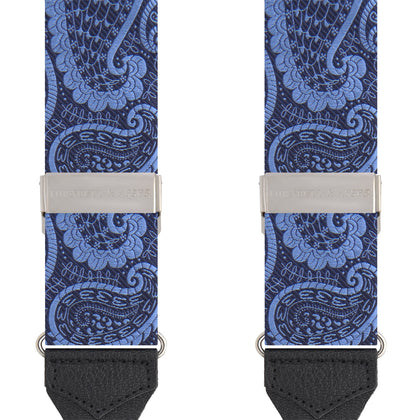 Jacquard Silk Paisley Braces
