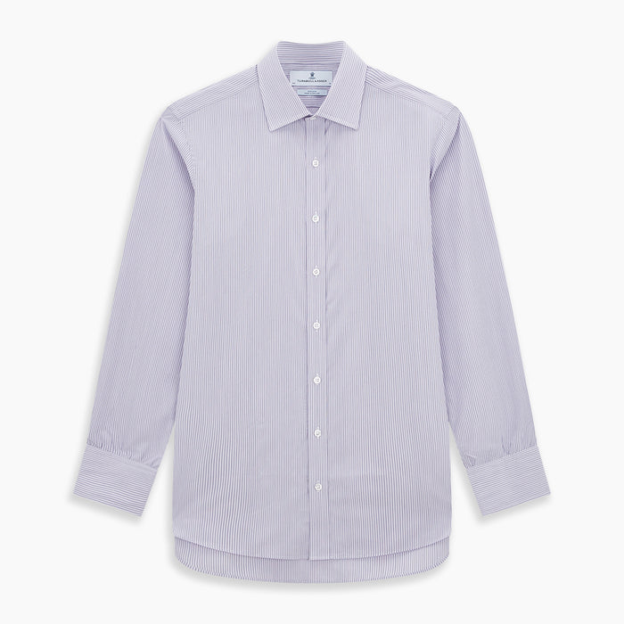 Lilac Halo Stripe Mayfair Shirt Image 6