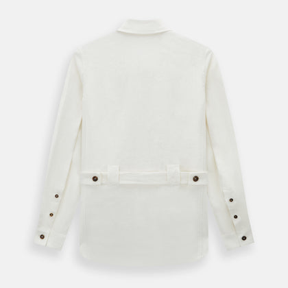 Vanilla Linen Holland Shacket Image 2