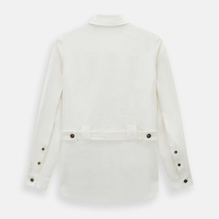 Vanilla Linen Holland Shacket Image 2