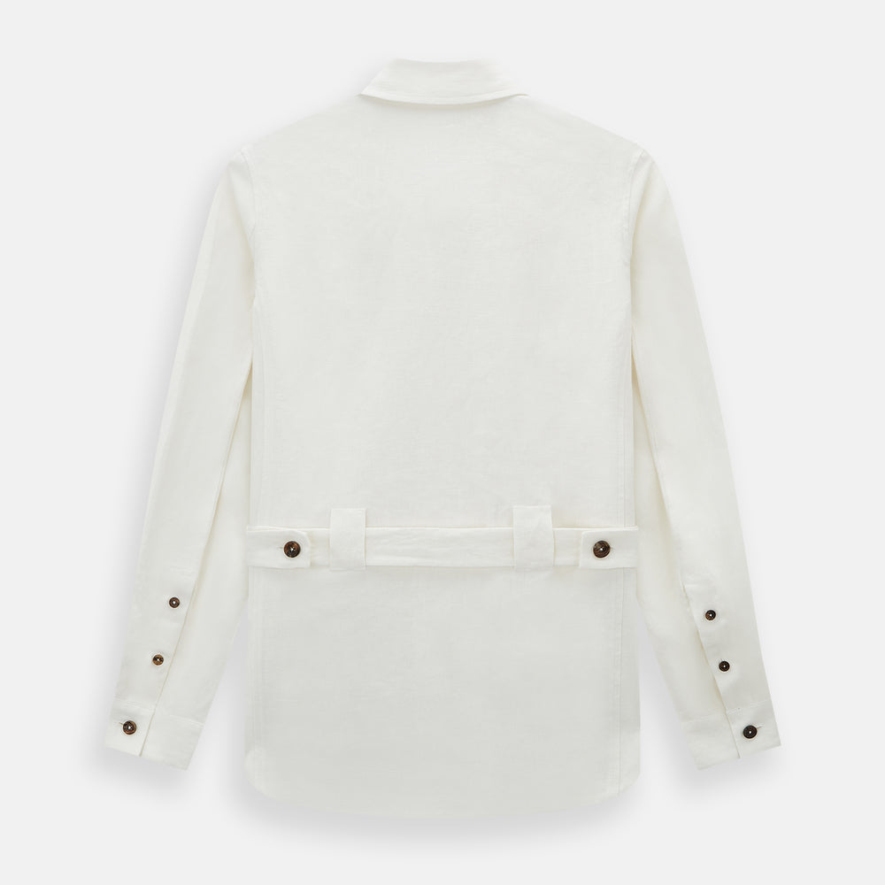 Vanilla Linen Holland Shacket