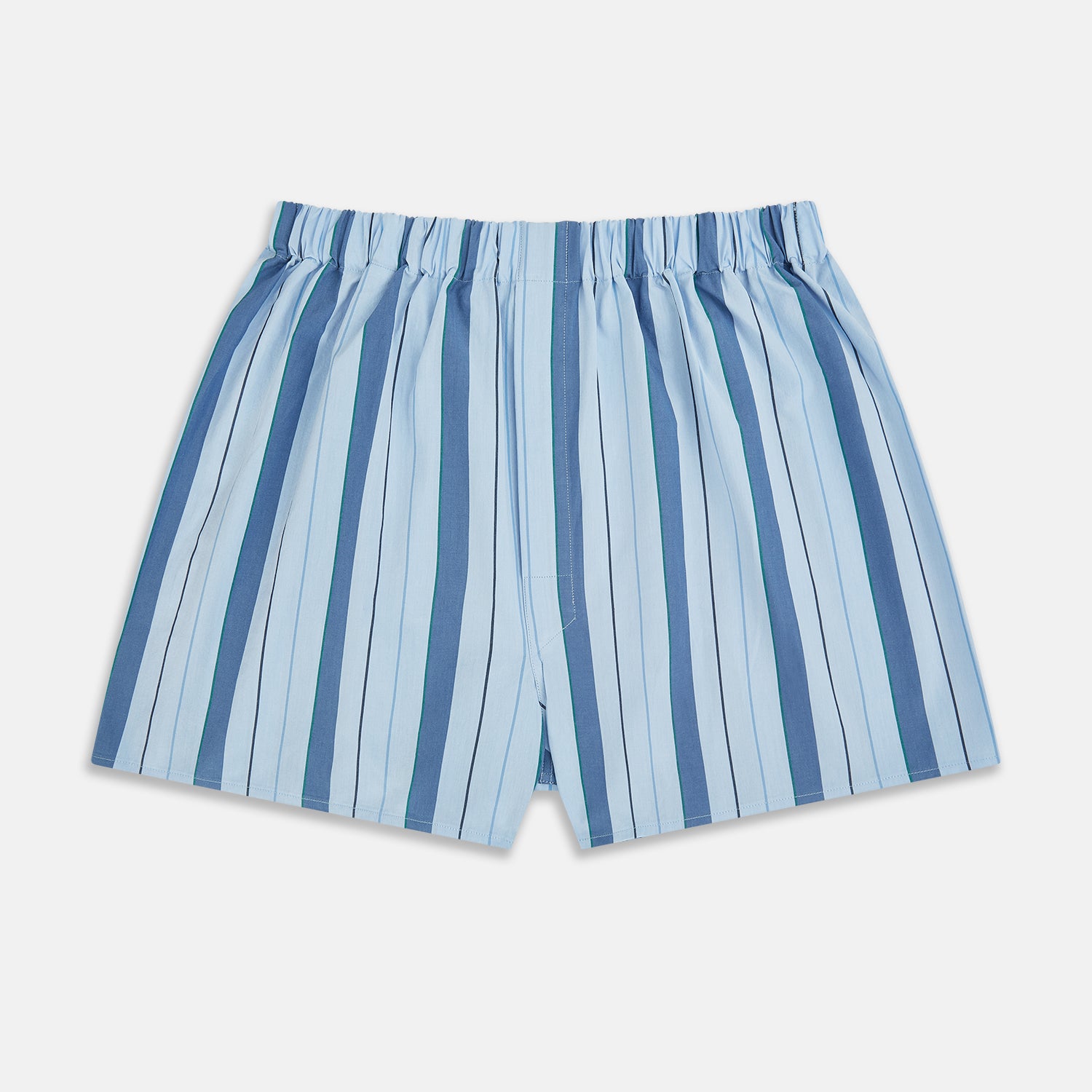 Blue Blazer Stripe Godfrey Boxer Shorts