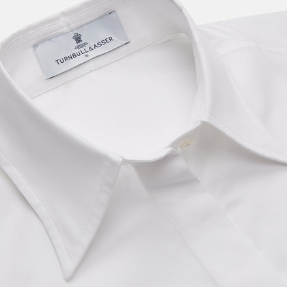 White Cotton Tailored Bianca Shirt