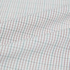 View 8 of product A long-sleeved, button-down BURGUNDY AND GREEN DOUBLE GRID CHECK WESTMINSTER SHIRT by Turnbull & Asser, featuring a classic collar and elegant check pattern—an outstanding piece of British craftsmanship.