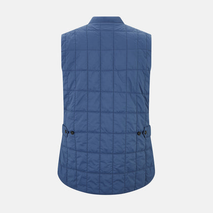Azzurro Quilted Gilet Image 2