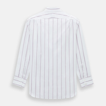 Antique Pink Track Stripe Mayfair Shirt Image 2