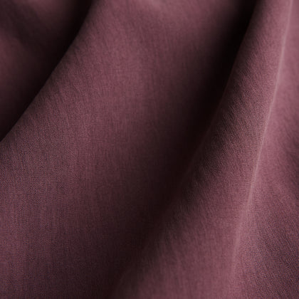 Plain Plum Silk Modern Pyjama Set Image 3