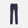 View 1 of product A pair of Blue Moleskin Trousers by Turnbull & Asser.