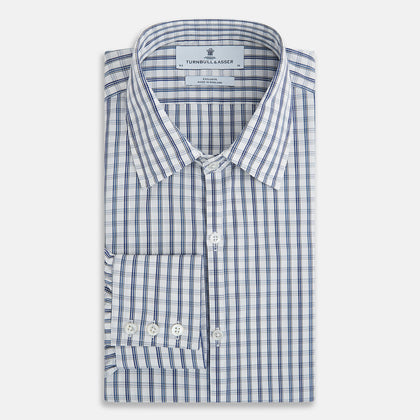 Azzurro Multi Check Westminster Shirt Image 4