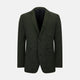 Forest Green Linen Blend Cambridge blazer