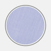 View 1 of product A circular swatch of Turnbull & Asser's Blue End-on-End Cotton Fabric, featuring a fine blue and white grid pattern with a thin gray border on a plain white background.