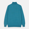 Teal Lennox Half-Zip Jumper